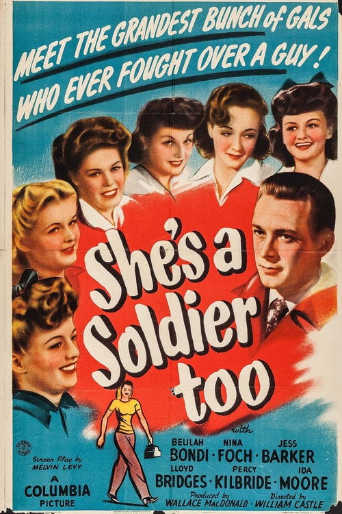 Movie poster for She's a Soldier Too (1944)