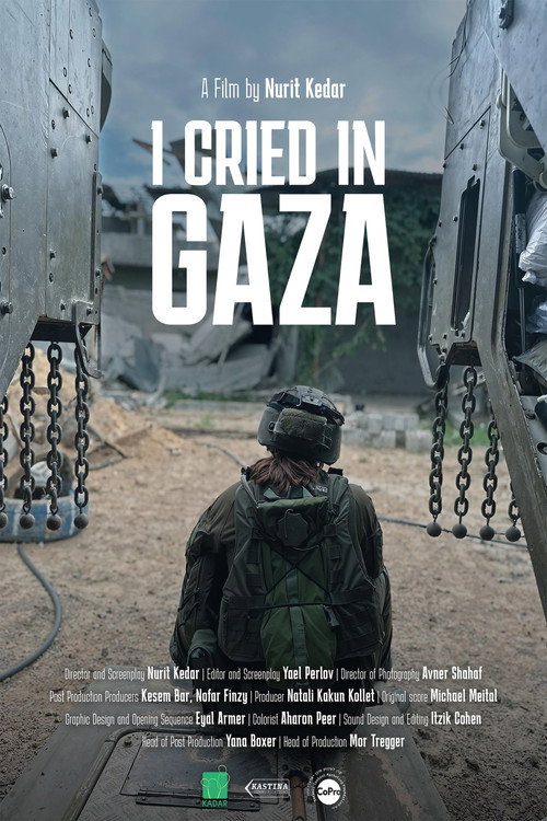 Movie poster for I Cried in Gaza (2025)