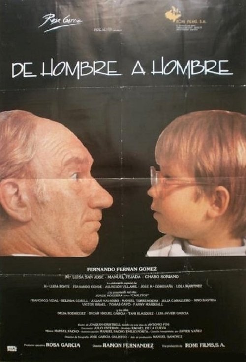 Movie poster for De hombre a hombre (1985)