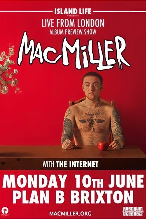Movie poster for Mac Miller: Live From London (2013)