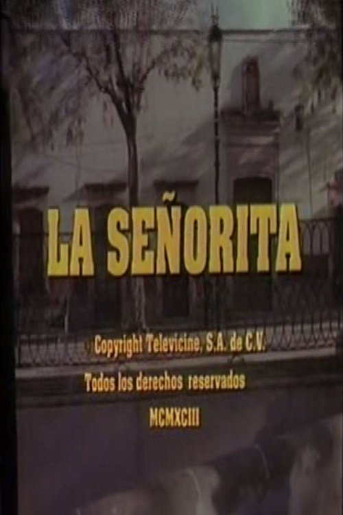 Movie poster for La señorita (1994)