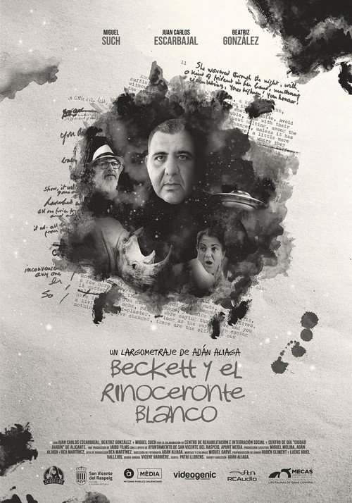Movie poster for Beckett y el rinoceronte blanco