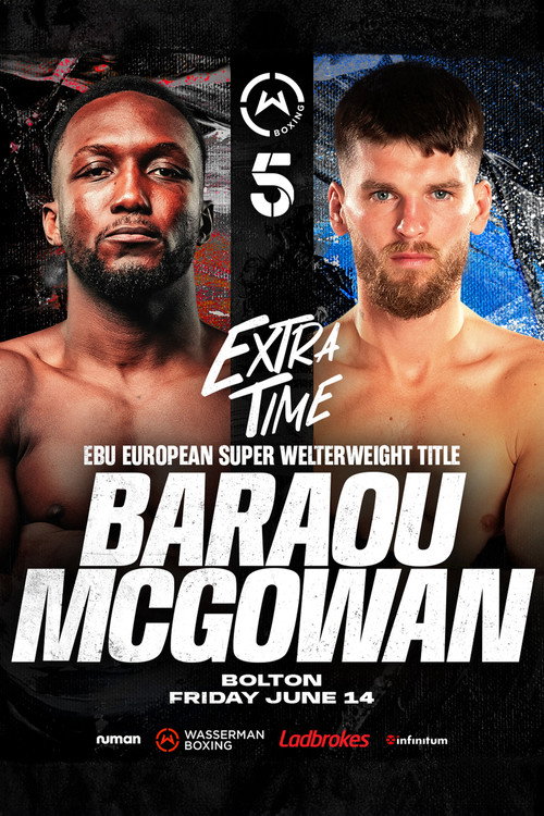 Movie poster for Abass Baraou vs. Macaulay McGowan (2024)