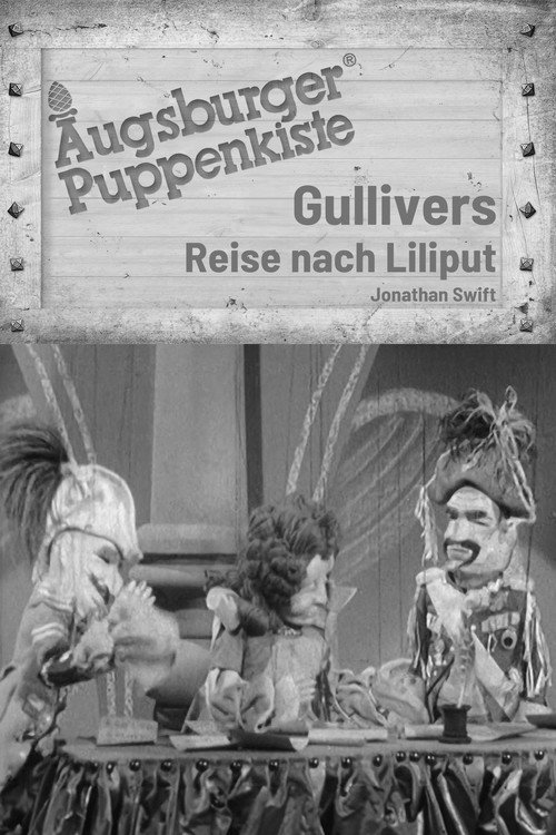 Movie poster for Augsburger Puppenkiste - Gullivers Reise nach Lilliput (1955)