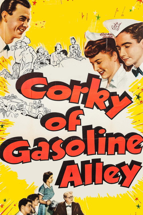 Movie poster for Corky of Gasoline Alley (1951)