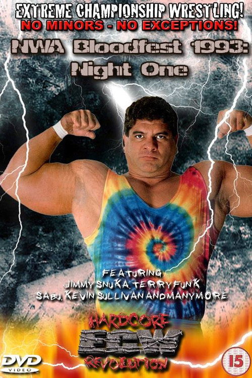 Movie poster for NWA Bloodfest • Night One (1993)
