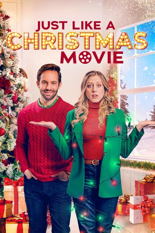 Movie poster for Just Like a Christmas Movie (2023)