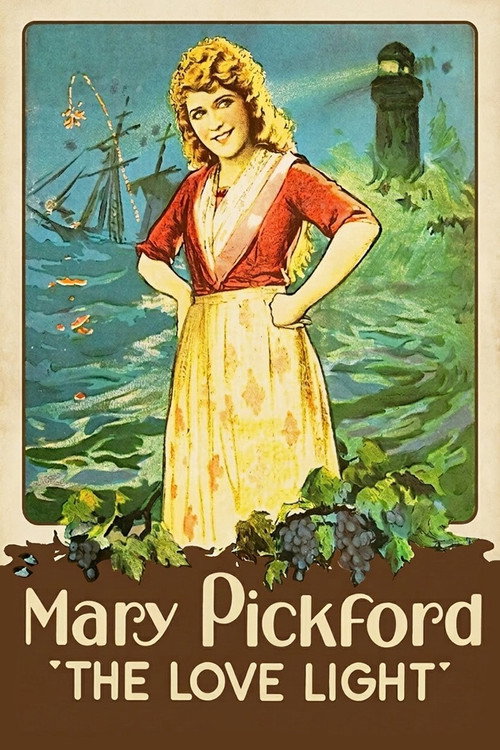 Movie poster for The Love Light (1921)