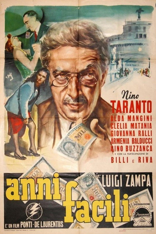 Movie poster for Easy Years (1953)