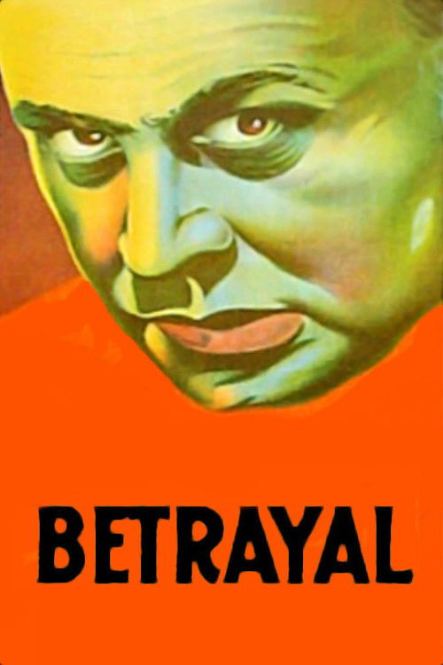 Movie poster for Betrayal (1929)