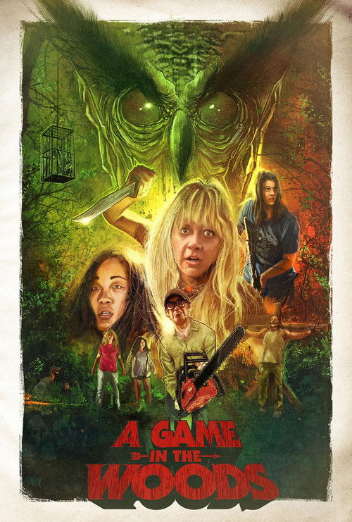 Movie poster for A Game in the Woods (2024)