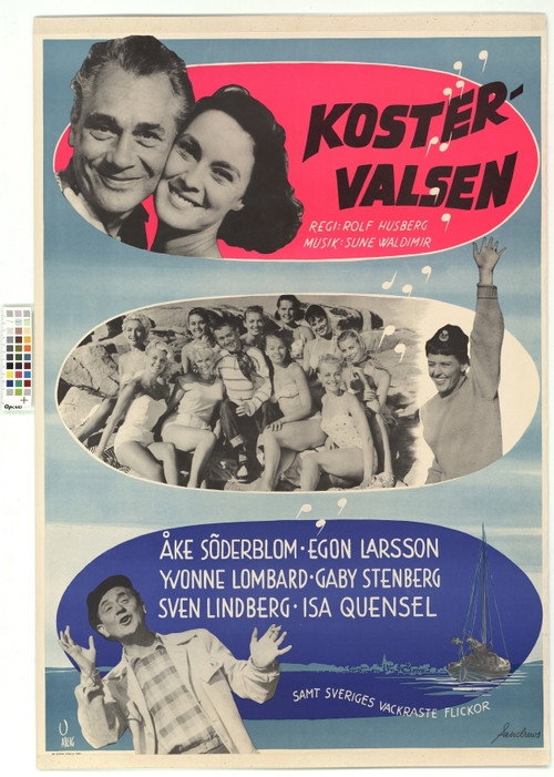 Movie poster for Kostervalsen (1958)