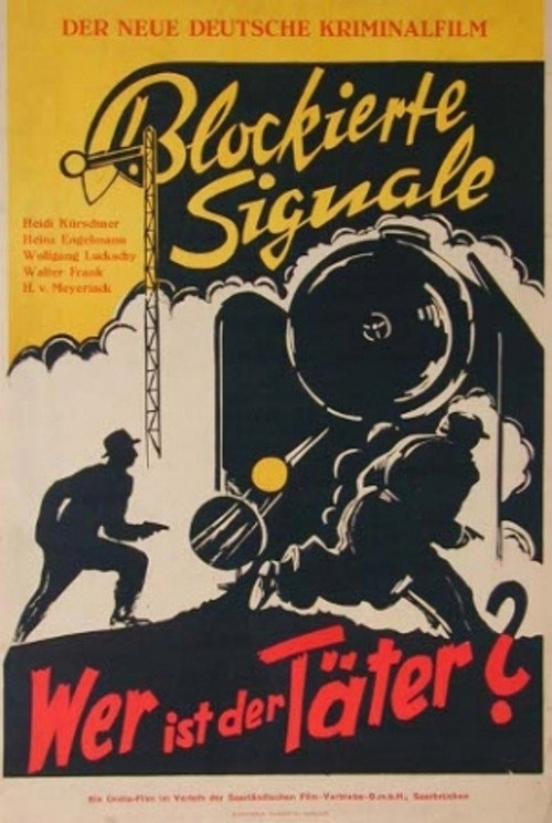 Movie poster for Blockierte Signale (1948)