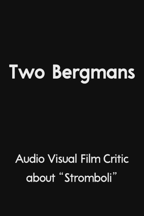 Movie poster for Two Bergmans (2025)