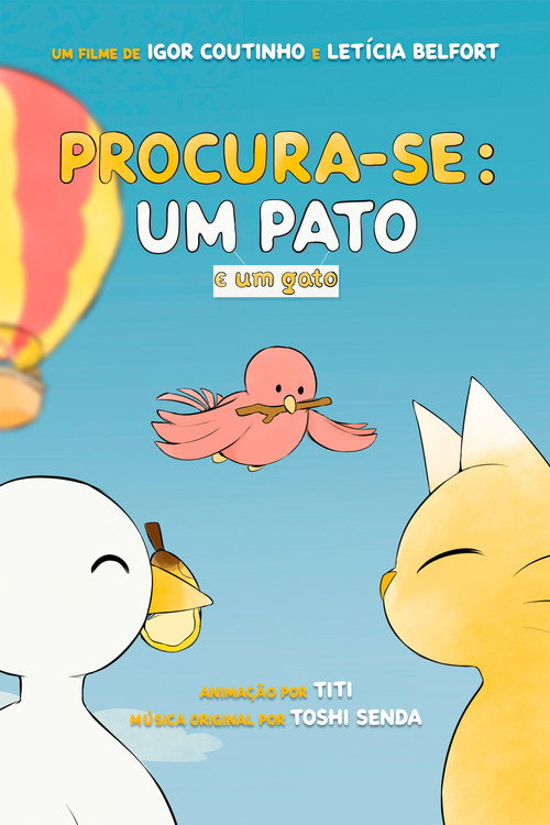 Movie poster for Procura-se: Um pato e um gato (2024)