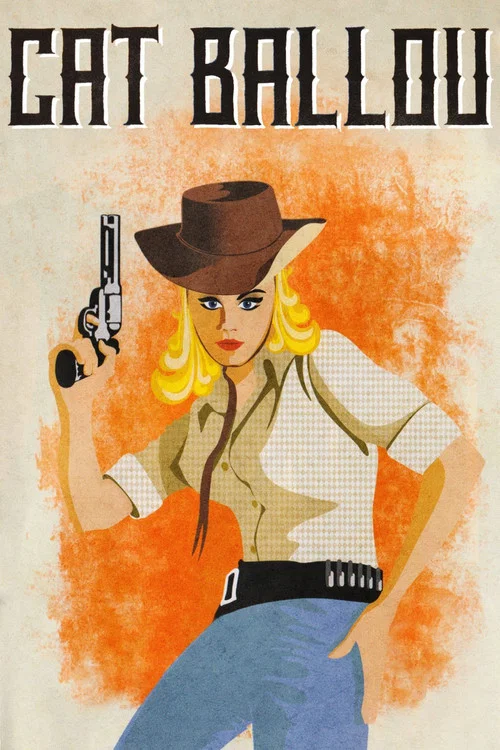 Movie poster for Cat Ballou (1971)