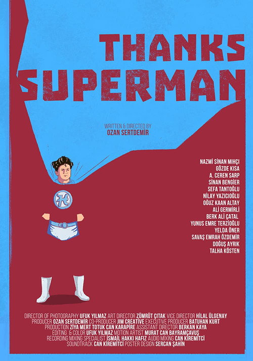 Movie poster for Teşekkürler Süpermen (2020)