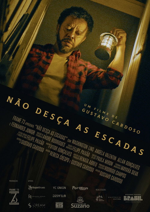 Movie poster for Não Desça as Escadas (2025)