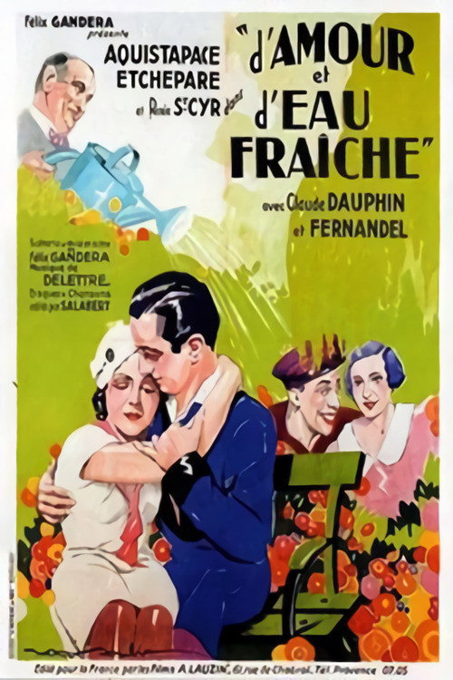 Movie poster for Love and Cool Water (1933)