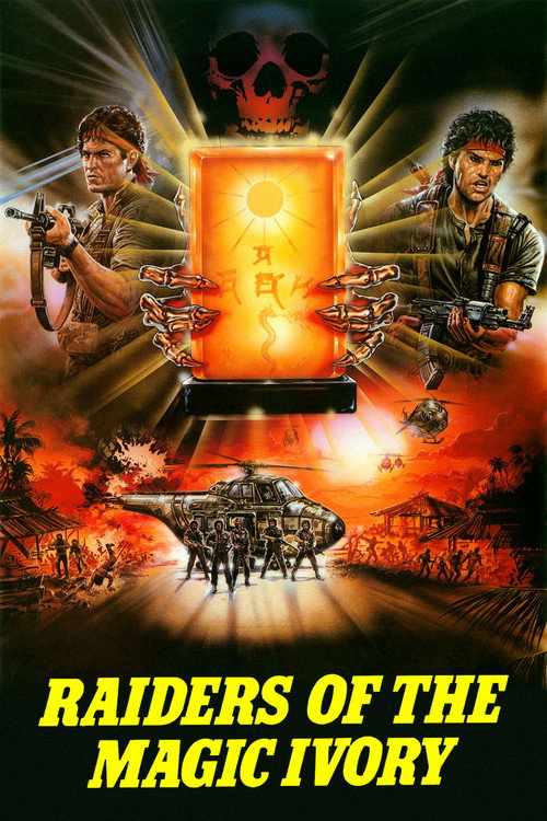 Movie poster for Raiders of the Magic Ivory (1988)