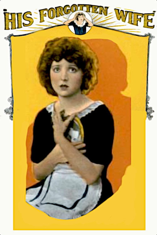 Movie poster for His Forgotten Wife (1924)