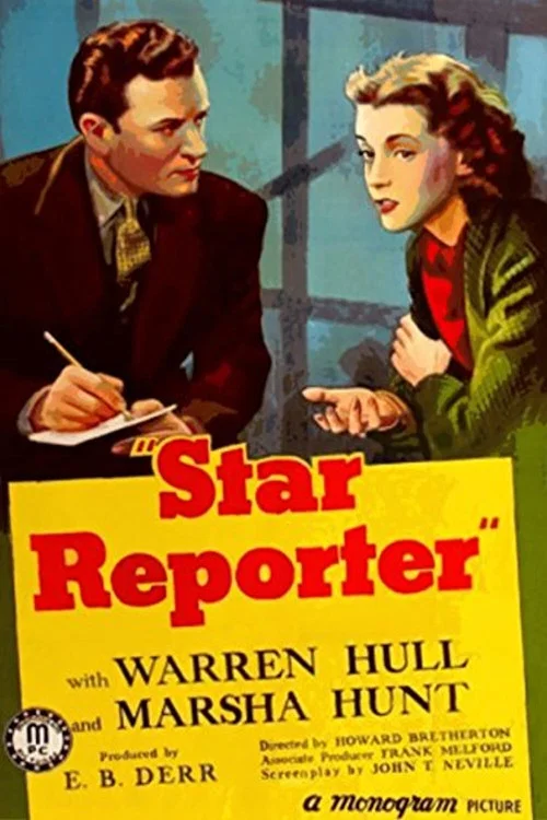 Movie poster for Star Reporter (1939)