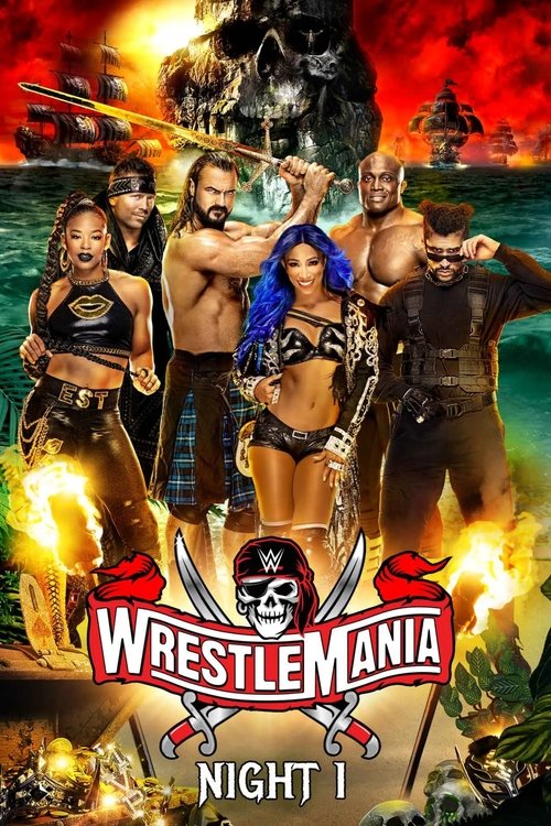 WrestleMania 37: Night 1 poster