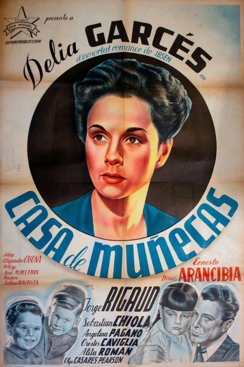 Movie poster for Casa de muñecas (1943)