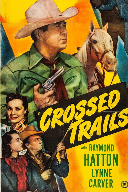 Movie poster for Crossed Trails (1948)