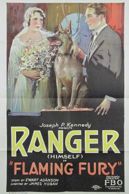 Movie poster for Flaming Fury (1926)
