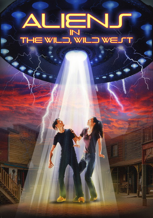 Movie poster for Aliens in the Wild, Wild West (1999)