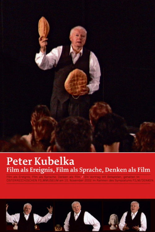 Movie poster for Film als Ereignis, Film als Sprache, Denken als Film (2011)