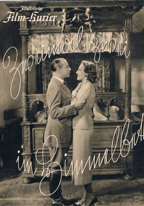 Movie poster for Zweimal zwei im Himmelbett (1937)