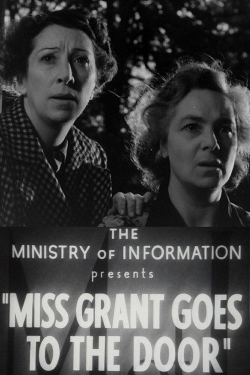 Movie poster for Miss Grant Goes to the Door (1940)