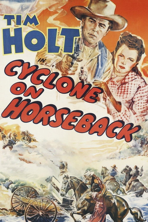 Movie poster for Cyclone on Horseback (1941)