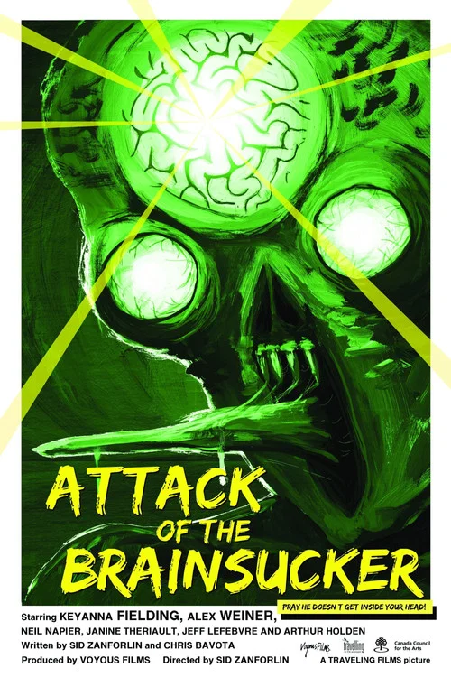 Movie poster for Attack of the Brainsucker (2012)
