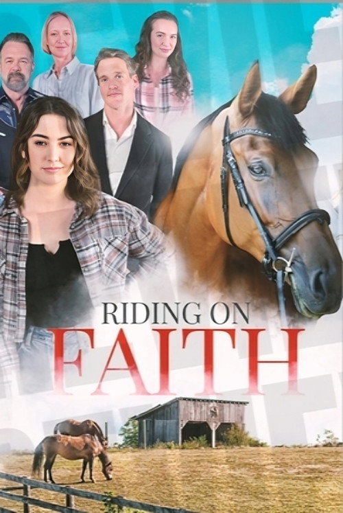 Movie poster for Riding on Faith (2023)