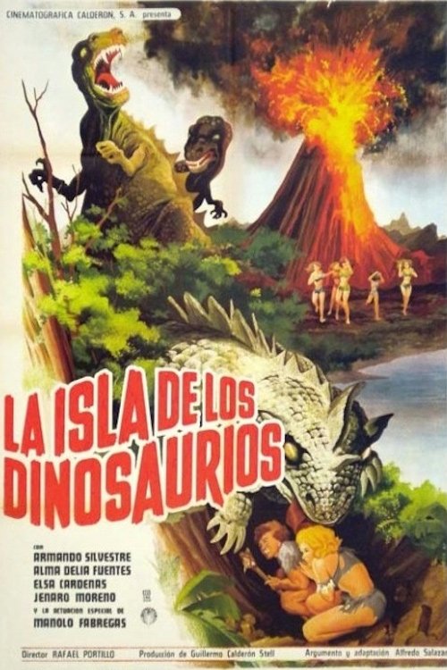 Movie poster for The Island of the Dinosaurs (1967)