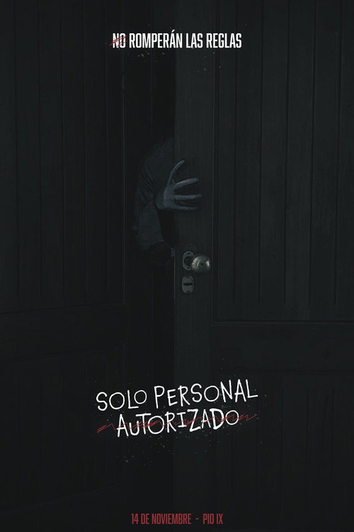 Movie poster for Solo Personal Autorizado (2024)