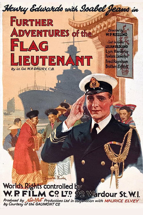 Movie poster for Further Adventures of the Flag Lieutenant (1928)