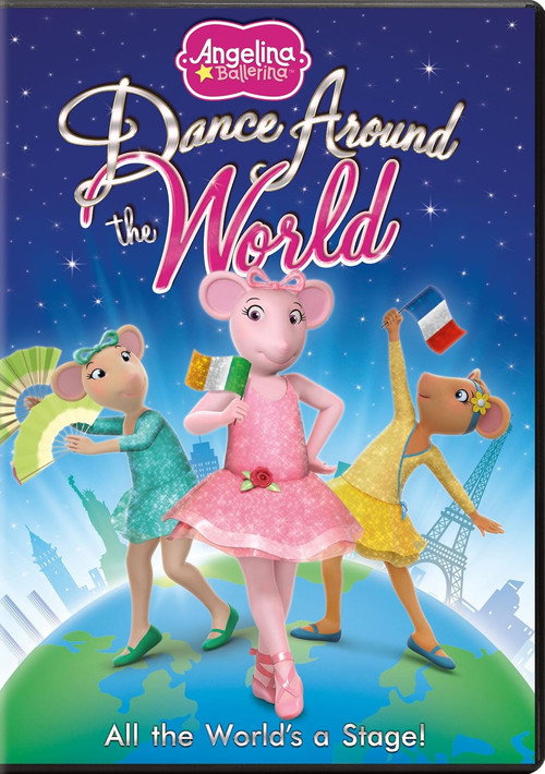 Movie poster for Angelina Ballerina: Dance Around the World (2013)