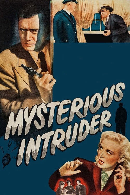 Movie poster for Mysterious Intruder (1946)