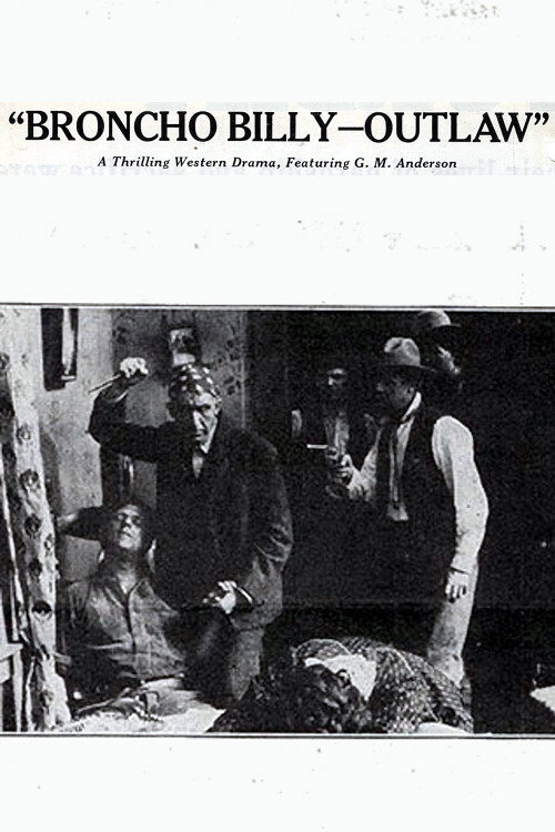 Movie poster for Broncho Billy, Outlaw (1914)