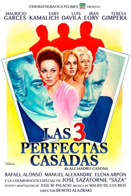 Movie poster for Las tres perfectas casadas (1973)