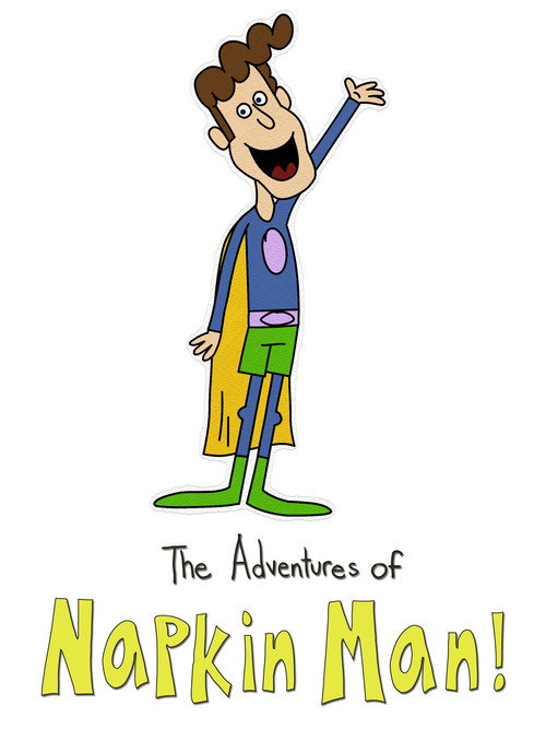 Series poster for The Adventures of Napkin Man (2013)