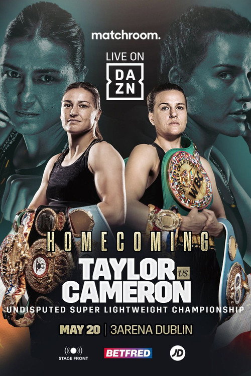 Movie poster for Katie Taylor vs. Chantelle Cameron (2023)
