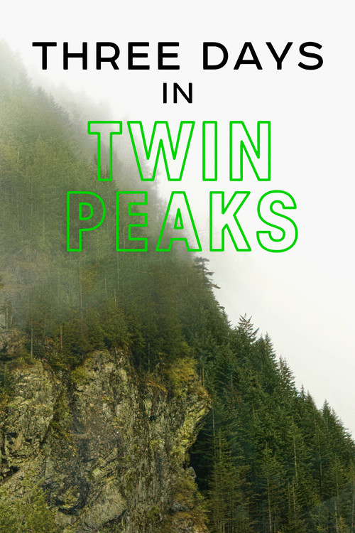Movie poster for Three Days in Twin Peaks (2020)