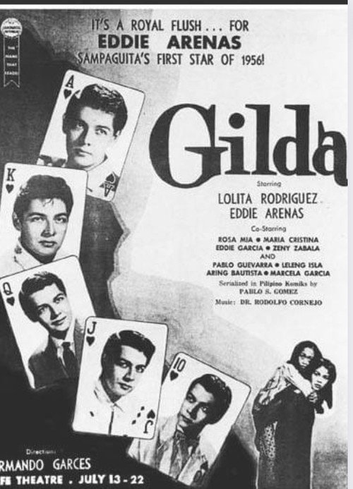 Movie poster for Gilda (1956)