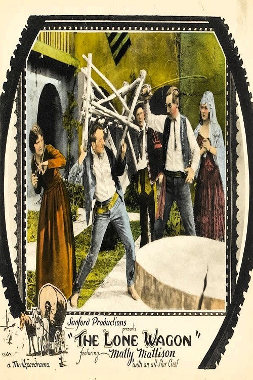 Movie poster for The Lone Wagon (1923)