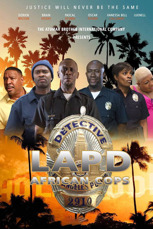 Movie poster for LAPD African Cops (2015)